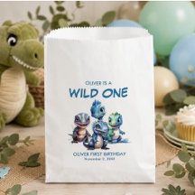 Festa de Aniversário de Um Ano do Dinossauro Fofo 