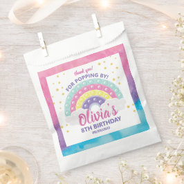 Sacolinha Festa de aniversário do Fidget de pop