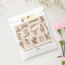 Festa de aniversário Ocidental de Cowboy Gingham