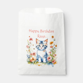 Sacolinha Festa de aniversário personalizada da garotinha