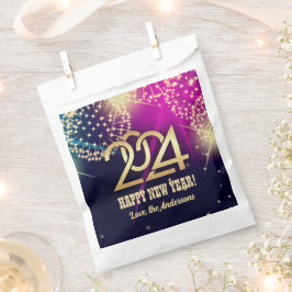 Sacolinha Festa de Ano Novo de 2024 personalizada