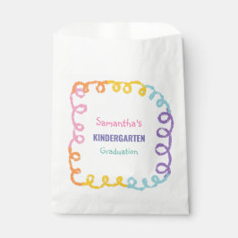 Sacolinha Festa de formatura escolar do jardim de infância