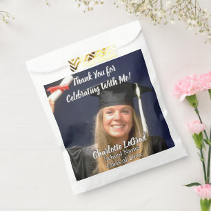 Sacolinha Festa de formatura Foto personalizada Obrigado