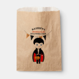 Sacolinha Festa de Halloween de Pequeno Vampiro