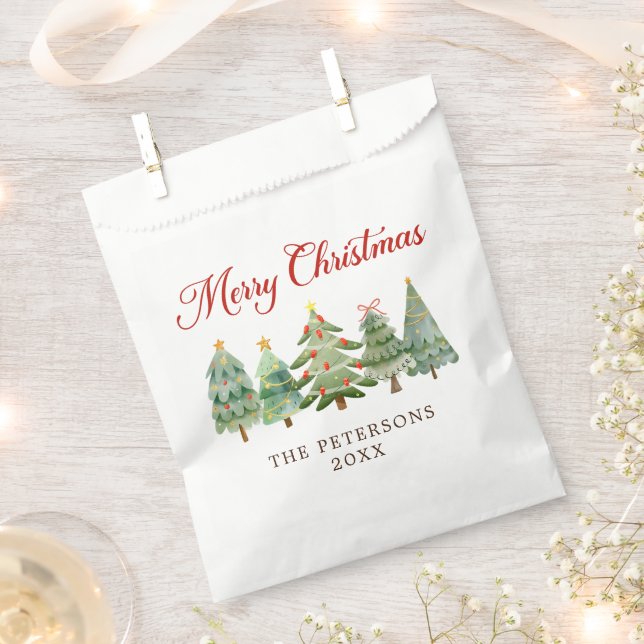 Sacolinha Festa de Natal da Elegant Watercolor (Cortado)