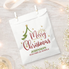 Sacolinha Festa de Natal no Escritório com Árvore de Natal C