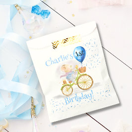 Sacolinha Festa de primeiro aniversario Bicicleta de Rato Co