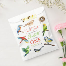 Sacolinha Festa de primeiro aniversario de Aves