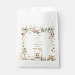 Sacolinha Festa de Primeiro Aniversário de Fada Personalizad