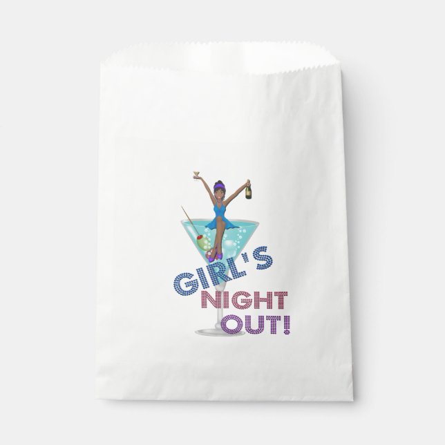 Sacolinha Festa de solteira afro-americana (Frente)