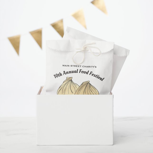 Sacolinha Festival de Comidas de Dim Sum Shumai Dumplings Ch (Festa)