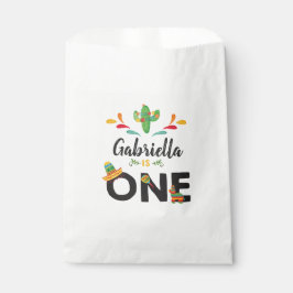 Sacolinha Fiesta First Birthday Favor Bag
