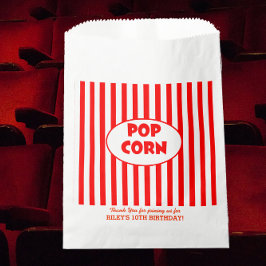 Sacolinha Filme Popcorn Personalizado Favor do Partido Bag