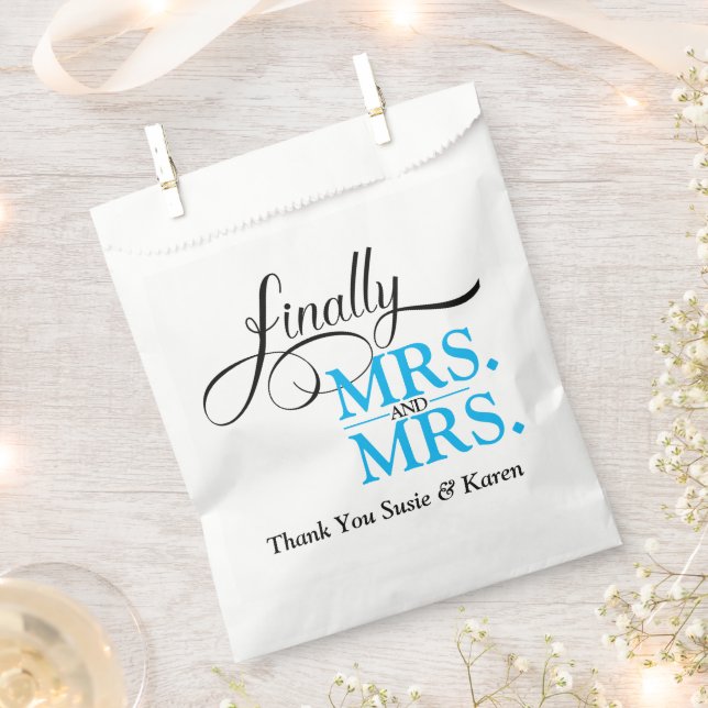 Sacolinha Finalmente Recepção de Casamento das Sras. e Sras. (Cortado)