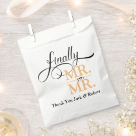Sacolinha Finalmente Recepção de Casamento de Sr e Sr 