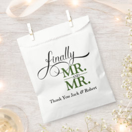 Sacolinha Finalmente Recepção de Casamento Sr e Sr 