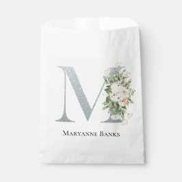 Sacolinha Floral Branco mais doce