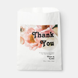 Sacolinha Floral Colorida Negrito | Obrigado