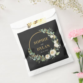 Sacolinha Floral Hoop Favor Bag