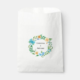 Sacolinha Floral Wreath | Casamento Personalizado