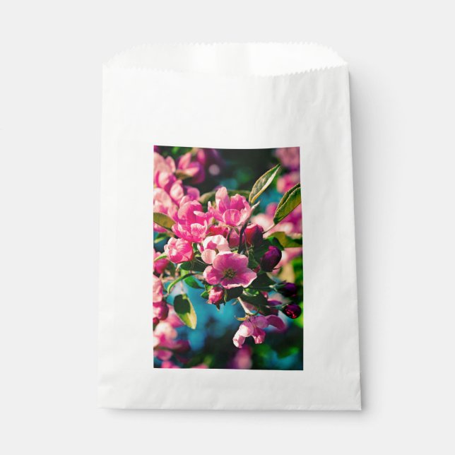 Sacolinha Flores de Maçã-Cabra Rosa (Frente)
