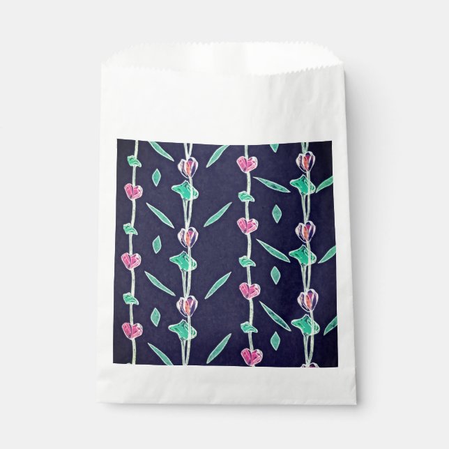 Sacolinha Flores riscadas (Frente)