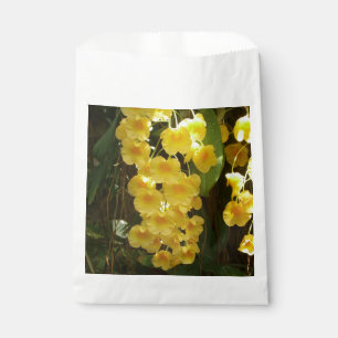 Sacolinha Flores Tropicais das Orquídeas Amarelas