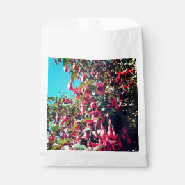 Sacolinha Flores vermelhas