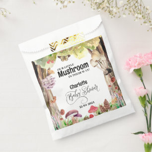 Sacolinha floresta chá de fraldas de cogumelos