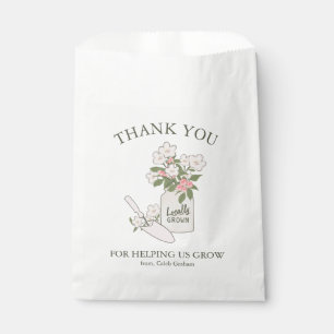 Sacolinha Flower Seeds Apreciação de Voluntário Personalizad