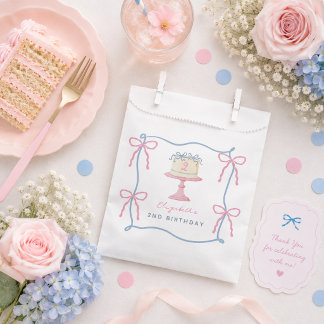 Sacolinha Fofa Tenha Você Bolo e Coma Dois 2º Aniversário