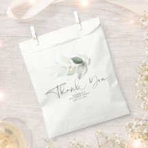Folhas Douradas de Verdura Elegante Obrigado