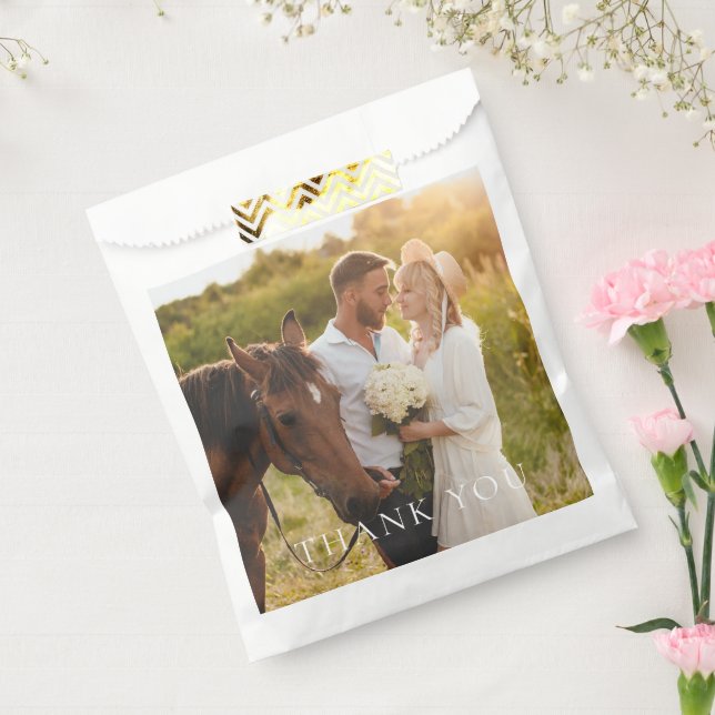 Sacolinha Foto Simples Obrigado Por (Selado)