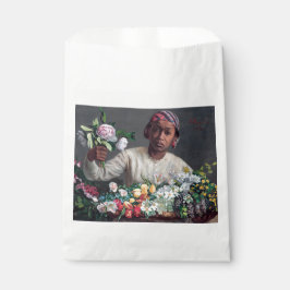 Sacolinha Frederic Bazille - Jovem Mulher com Peonias