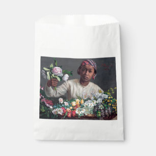 Sacolinha Frederic Bazille - Jovem Mulher com Peonias