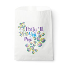 Frente até você soprar bolhas de Pop Iridescente