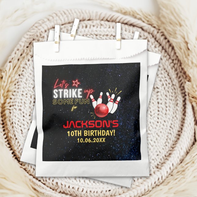 Sacolinha Fun Bowling party for Kids (Criador carregado)