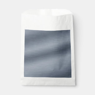 Sacolinha Fundo Elegante de Aço Escovado Falso