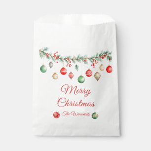 Sacolinha Garland do Partido de Troca de enfeites de natal