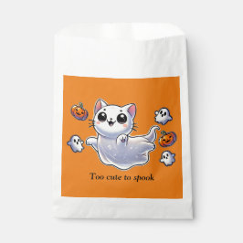 Sacolinha Gato fantasma muito fofo