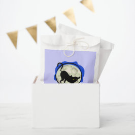 Sacolinha Gato Negro e fundo azul-lua completo, ZSSG