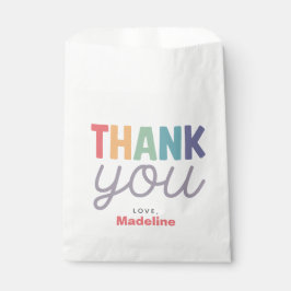 Sacolinha Girls Colorful Two Much Fun Rainbow 2nd Birthday