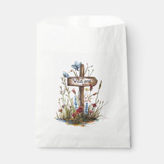 Sacolinha Girly Wild One (Frente)