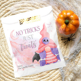 Sacolinha Gnoma rosa-rosa, cor-de-água, que as crianças pica