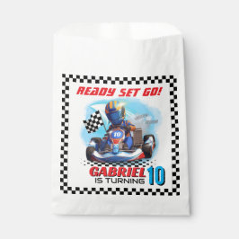 Sacolinha Go Kart Racing Birthday - Racing cars