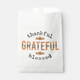 Sacolinha Graças Grata, Bênção, Bela Queda, Ação de Graças