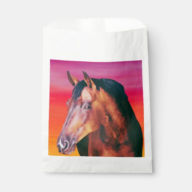 Sacolinha Gradiente de Cavalo de Baía (Frente)