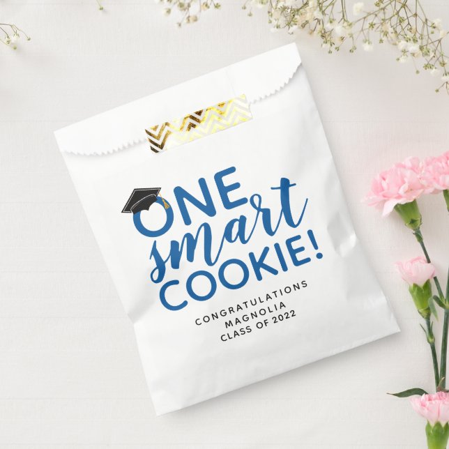 Sacolinha Graduação de Cookie Inteligente Azul (Selado)