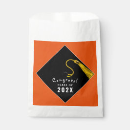 Sacolinha Graduação Partido Laranja Favor Bag