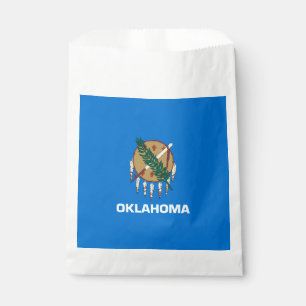 Sacolinha Gráfico dinâmico da bandeira do estado de Oklaho